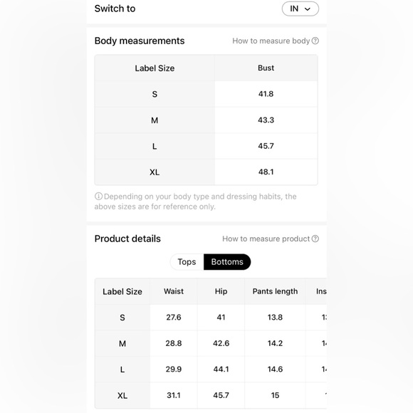 Abstract Print 2 Piece Set Medium Black White Lounge Shorts Outfit NWOT - Picture 5 of 5